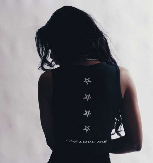 DYING 2 LIVE LIVING 2 DIE TANK TOP